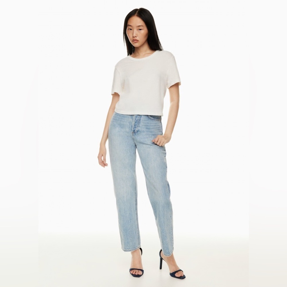 Aritzia Denim Forum The Joni High Rise Loose 29L Size 25 In Light Wash Casual